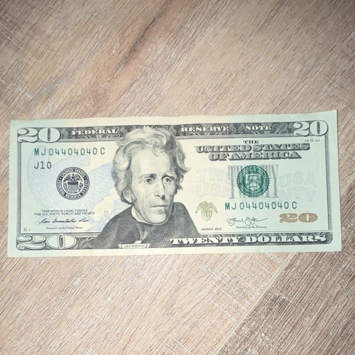Federal reserve note - $20,