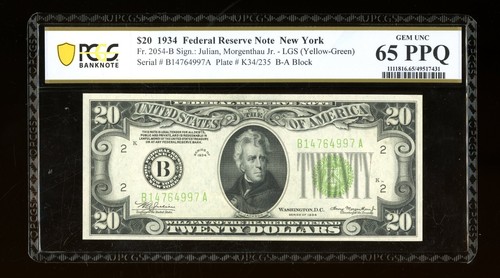 Dbr 1934 lgs frn - $20,